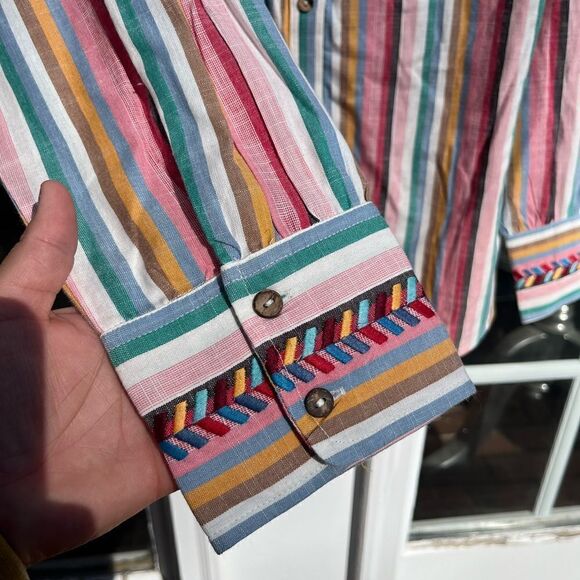 XiRENA Jensen Shirt in Pink Sunrise NWT - Picture 10 of 13